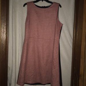 Pink and Black Metaphor Dress